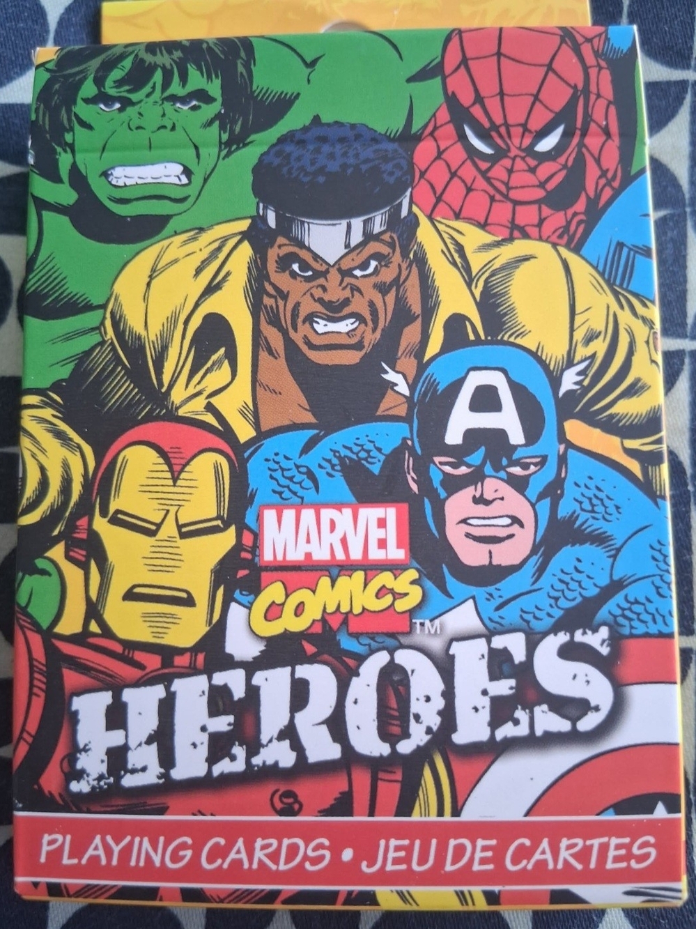 New Marvel Heroes Playing Cards